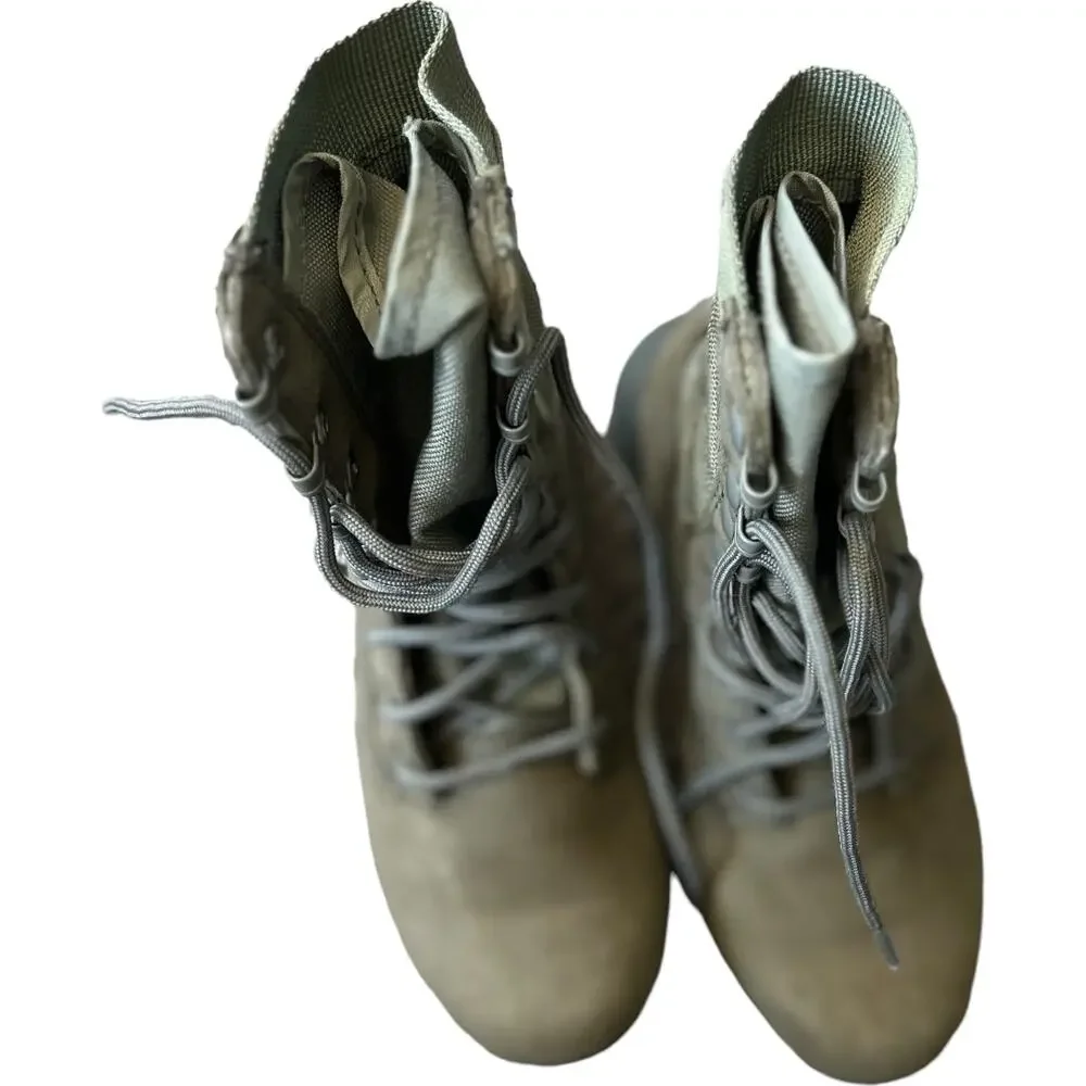 EUC Belleville Tactical Research TR696 Flyweight Sage Green USAF Boots Youth 3.5